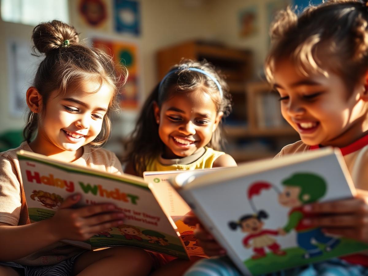 Children learning